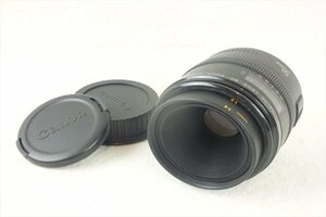 ☆ Canon キャノン レンズ COMPACT-MACRO EF 50mm 1:2.5 中古 240507B9002