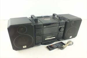 ☆ SHARP シャープ CD-X20-BK ミニコンポ 中古 現状品 240407Y3073