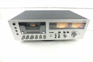 ☆ AIWA アイワ AD-F30 カセットデッキ 中古 現状品 240507M4298