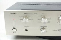 ☆ Aurex オーレックス SB-220 アンプ 中古 現状品 240507M4453_画像3