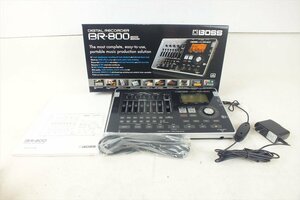 * BOSS Boss BR-800 MTR выход звука проверка settled б/у текущее состояние товар 240507M4218
