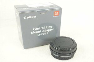 ☆ Canon キャノン CONTROL RING MOUNT ADAPTER EF-EOS R マウントアダプター 中古 現状品 240507M4139