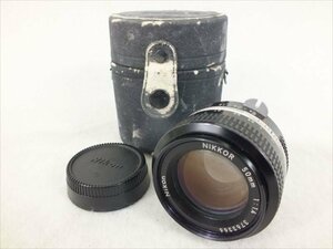 ♪ Nikon ニコン レンズ NIKKOR 50mm 1:1.4 中古 現状品 240411E3656