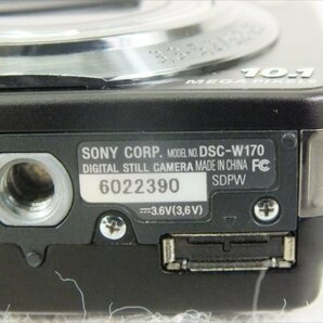 ♪ SONY ソニー DSC-W170 デジタルカメラ 中古 現状品 240411E3818の画像10