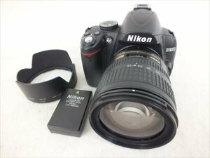 ♪ Nikon ニコン D3000 デジタル一眼レフ AF-S NIKKOR 18-70mm 1:3.5-4.5G ED 中古 240411E3821