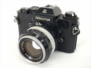 ♪ Nikon ニコン Nikomat EL フィルム一眼レフ NIKKOR-S Auto 1.4 50mm 中古 現状品 240511E3031