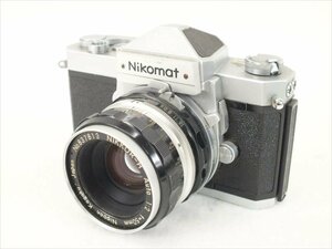 ♪ Nikon ニコン Nikomat FT フィルム一眼レフ 1:2 50mm 中古 現状品 240511E3050