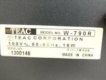 ♪ TEAC ティアック W-790R カセットデッキ 中古 現状品 240511H2322_画像8