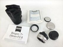 ♪ CONTAX コンタックス CarlZeiss レンズ Biogon 2.8/28 T 中古 現状品 240511Y7158_画像1