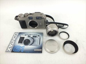 ♪ CONTAX コンタックス CONTAX G1 レンジファインダー Planar 2/45 T 中古 現状品 240511Y7165