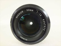 ♪ Nikon ニコン レンズ NIKKOR 50mm 1.4 中古 現状品 240407B9133_画像3