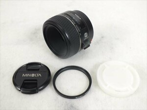 ! MINOLTA Minolta lens AF MACRO 50mm 1:2.8 used present condition goods 240511Y7188