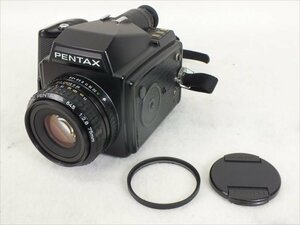 ! PENTAX Pentax 645 средний размер камера smc PENTAX-A 645 1:2.8 75mm б/у текущее состояние товар 240511Y7144