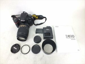 ♪ Nikon ニコン D610 デジタル一眼レフ AF-S NIKKOR 55-300mm 1:4.5-5.6G ED 中古 現状品 240511H2659