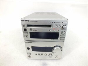 ! ONKYO Onkyo MD-101A R-801A player body present condition goods used 240511E3110