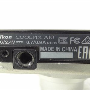 ▼ Nikon ニコン COOLPIX A10 デジタルカメラ 中古 現状品 240405K2109の画像8