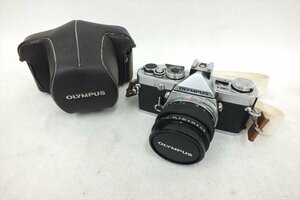 ◆ OLYMPUS オリンパス OM-1 フィルム一眼レフ G.ZUIKO AUTO-S 1:1.4 50mm 中古 現状品 240409G3770