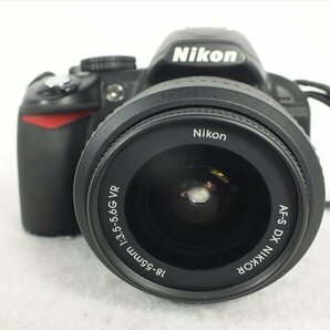 ★ Nikon ニコン D3100 デジタルカメラ 18-55mm 1:3.5-5.6 中古 現状品 240401C4178の画像2