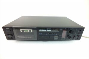 ◆ TRIO トリオ KX-880SR カセットデッキ 中古 現状品 240509M5075