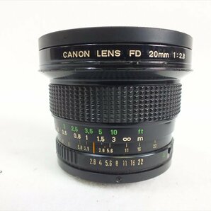 ◇ Canon キャノン レンズ FD 20mm 2.8 中古 現状品 240408T3350の画像5