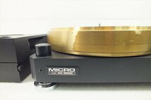 □ MICRO マイクロ精機 RX-5000 RY-5500 糸ドライブ式砲金製ターンテーブル 中古 現状品 240506G6126_画像3