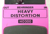 ★ BEHRINGER ベリンガー HD300 エフェクター 中古 現状品 240501B2025_画像3