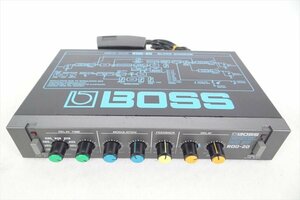 V BOSS Boss RDD-20 effector sound out verification settled used present condition goods 240405K2262