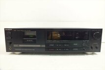 □ AIWA アイワ XK-007 カセットデッキ 中古 現状品 240506G6228_画像2