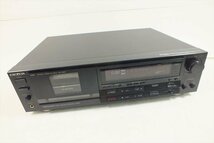 □ AIWA アイワ XK-007 カセットデッキ 中古 現状品 240506G6228_画像3