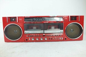 * SHARP sharp GF-490R radio-cassette used present condition goods 240501N3224