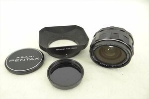 V PENTAX Pentax lens TAKUMAR 1:3.5/28 used present condition goods 240507M4267