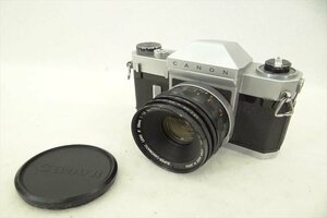 ▼ Canon キャノン Canonflex RP フィルム一眼レフ R 50mm 1:1.8 中古 240507R6170