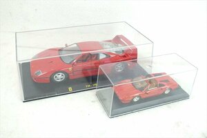 * Bulago BBurago Ferrari F-40 Ferrari 308 GTS model car used present condition goods 240507R6089