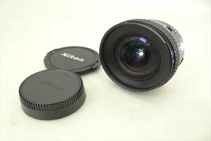 V Nikon Nikon lens AF NIKKOR 20mm 1:2.8 used present condition goods 240507M4262