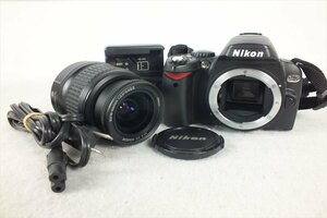 ★ Nikon ニコン D40X デジタルカメラ AF-S DX NIKKOR ED 18-55mm 1:3.5-5.6GII 中古 現状品 240501N3249