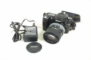 ◇ Nikon ニコン D50 デジタル一眼レフ SIGMA 55-200 中古 現状品 240509M5022