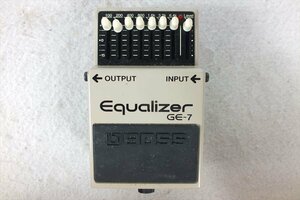 * BOSS Boss Equalizer GE-7 effector used present condition goods 240501C4065