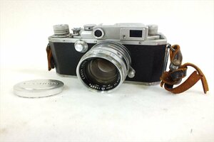 ◇ Canon キャノン モデル不明 レンジファインダー 50mm 1.8 中古 現状品 240508T3325