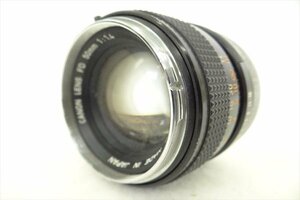 ▼ Canon キャノン レンズ FD 50mm 1.4 中古 現状品 240407B9010