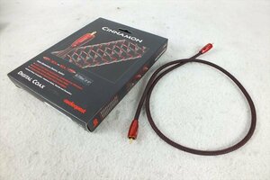 ★ audioquest オーディオクエスト CINNAMON RCAケーブル 動作確認済 中古 240501B2176