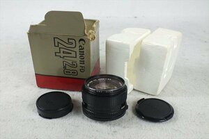 * Canon Canon FD 24mm 1:2.8 lens used present condition goods 240501N3376