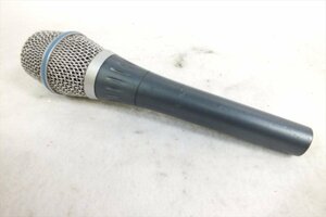 ◇ SHURE シュアー BETA87A マイク 中古 現状品 240508R7203