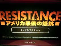 PSVita　RESISTANCE アメリカ最後の抵抗 レジスタンス　(ケース付)_画像3