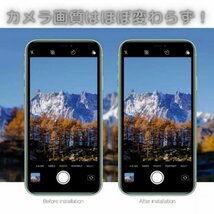 iPhone14 14Plus カメラレンズカバー ガラス 保護フィルム クリア_画像4