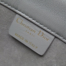 クリスチャンディオール Christian Dior ハンドバッグ トートバッグ ブックトート レザー グレー w0322a_画像9
