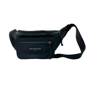  Balenciaga BALENCIAGA сумка-пояс сумка "body" нейлон черный z1269