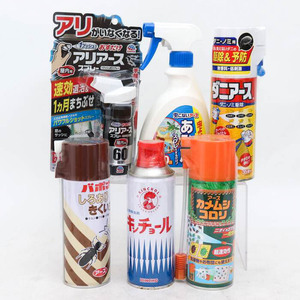 アース他 殺虫剤等 キンチョール/ダニアース他 未使用 6点セット まとめて 大量 日用品 TA EARTHetc.