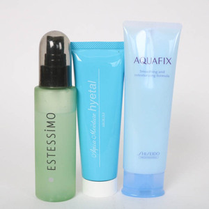  Shiseido other hair treatment etc. aqua fixing parts other unused have 3 point set together cosme CO lady's SHISEIDOetc.