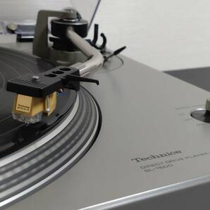 【中古・動作品】★ Technics・テクニクス ★ SL-1500 ★ ダイレクトドライブ・レコードプレーヤー ★ カートリッジ、新針付きの画像6