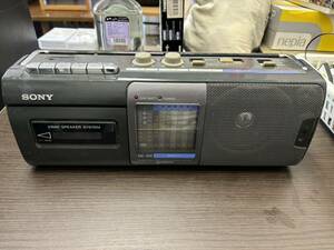 SONY☆ラジカセ☆短波ラジオ内蔵☆CFM-SW11☆9BANDS☆北海道☆札幌